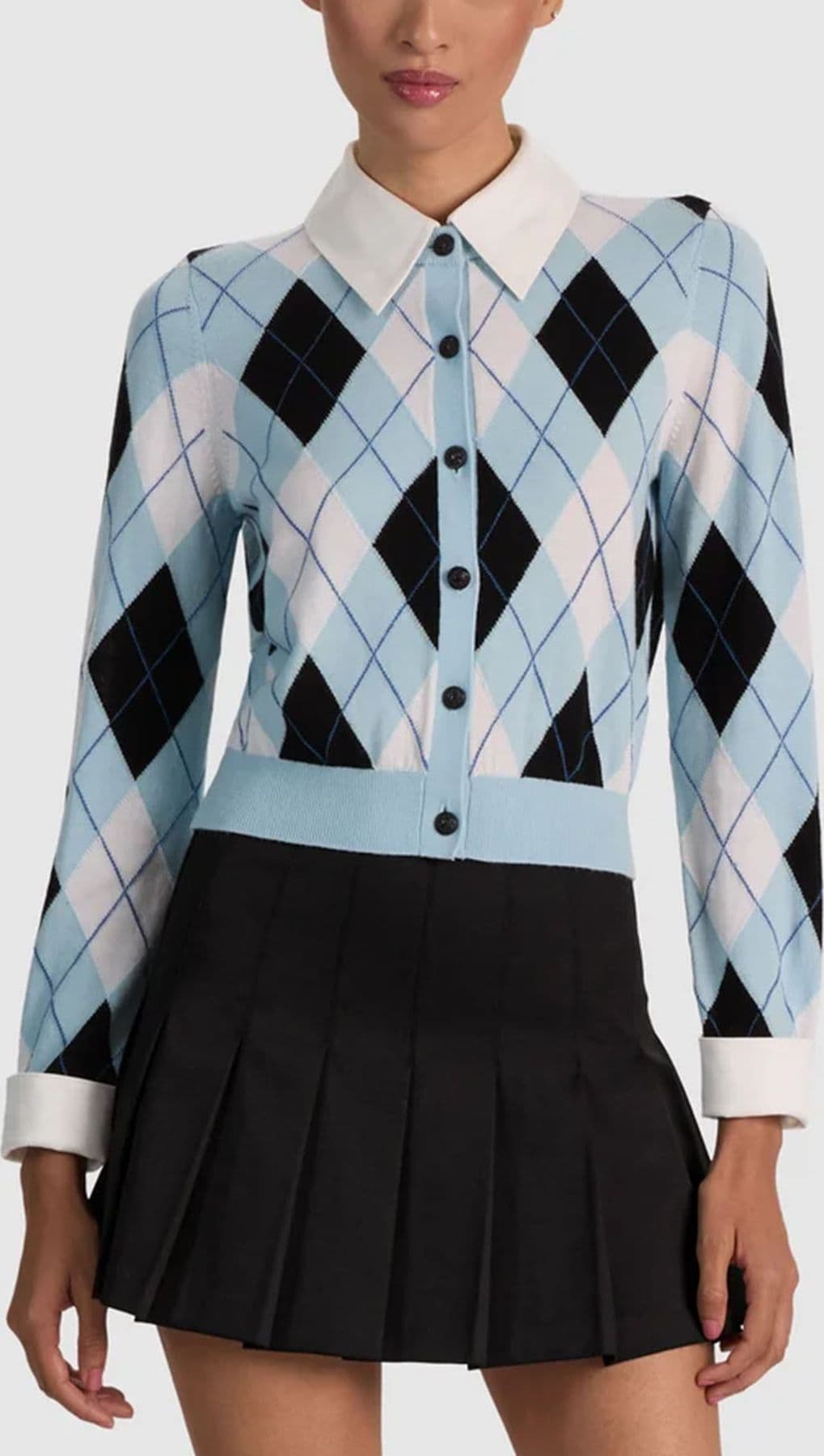 Alice + Olivia  Maglie Nero/azzurro - 4