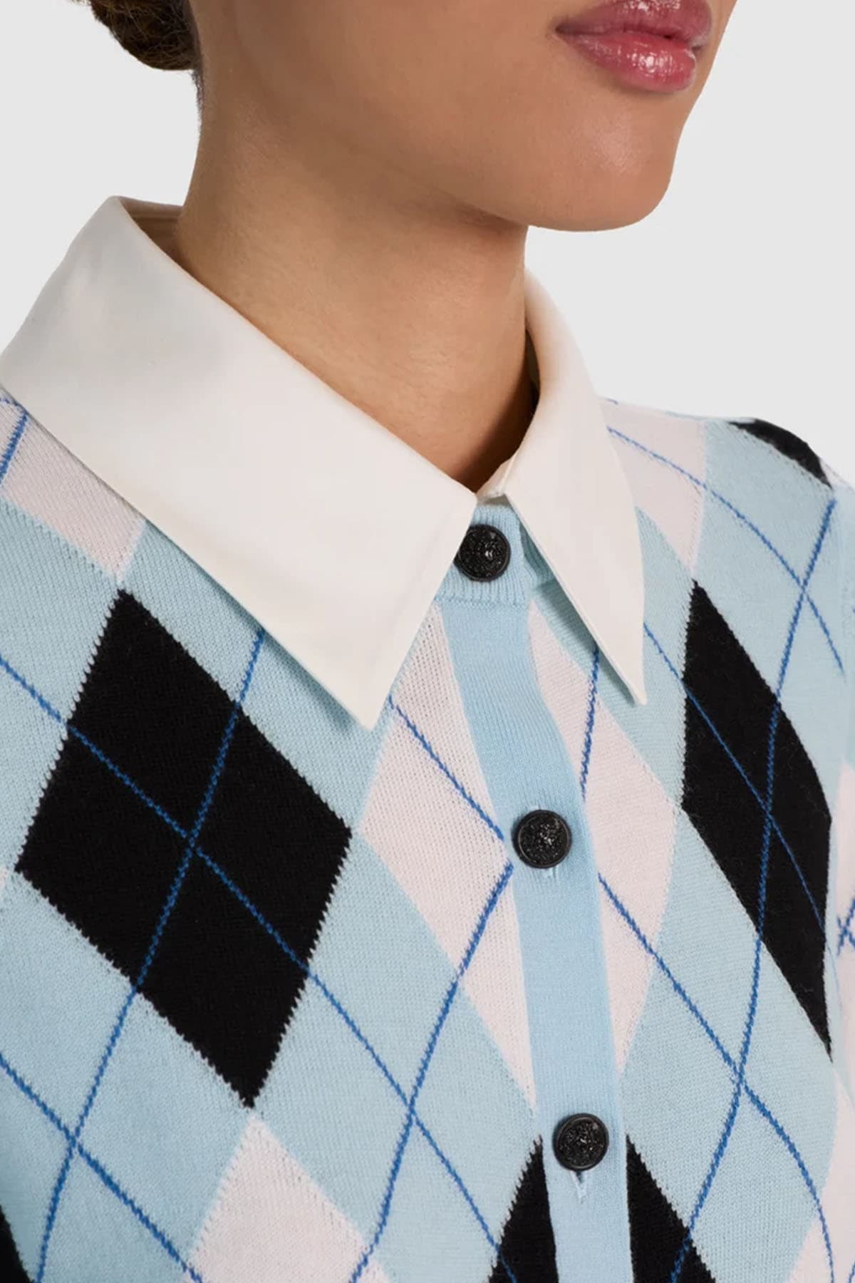 Alice + Olivia  Maglie Nero/azzurro - 5