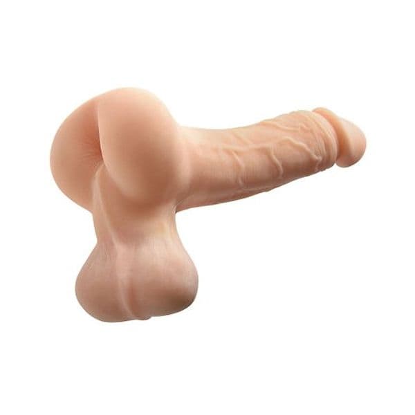 Masturbatore uomo e dildo realistico Pipedream Fuck My Cock XL 26 cm Fanta Flesh Ø 5 cm - 8