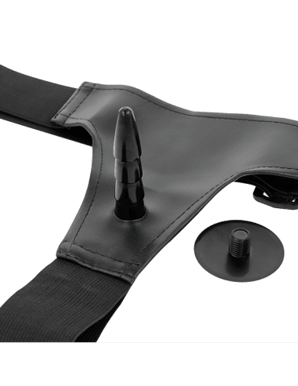 Strap-On realistico Harness Attraction James 16 cm TPR Ø 3,3 cm neoprene regolabile - 5