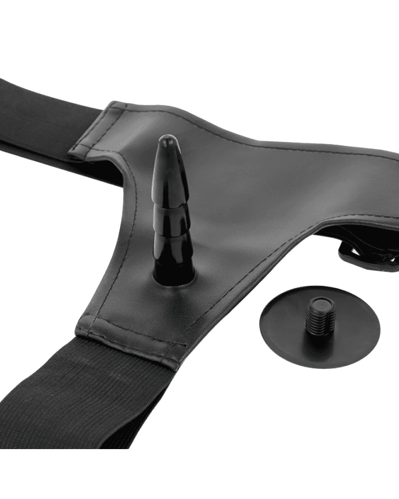 Strap-On Harness Attraction Walker G-Spot 15,5 cm silicone Ø 3,8 cm harness regolabile - 3