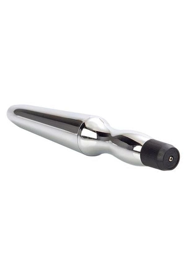 Sonda anale vibrante CalExotics Waterproof Anal Probe 16,5 cm Ø 2,5 cm argento IPX6 - 4