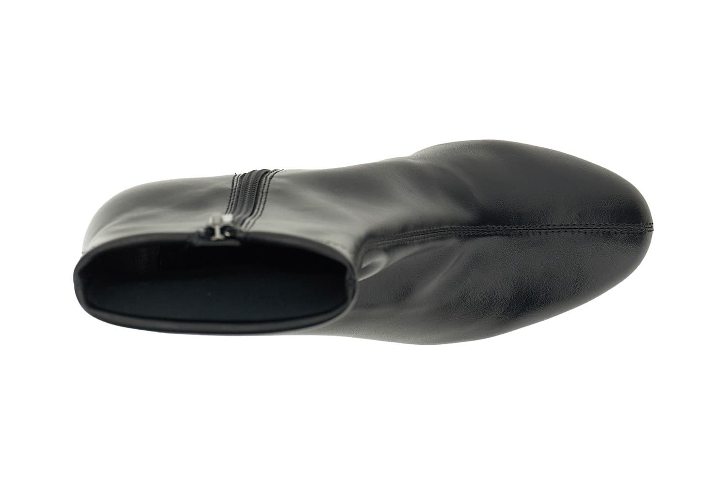 TRONCHETTO IN MATERIALE SINTETICO EFFETTO PELLE ELASTICIZZATA - 3