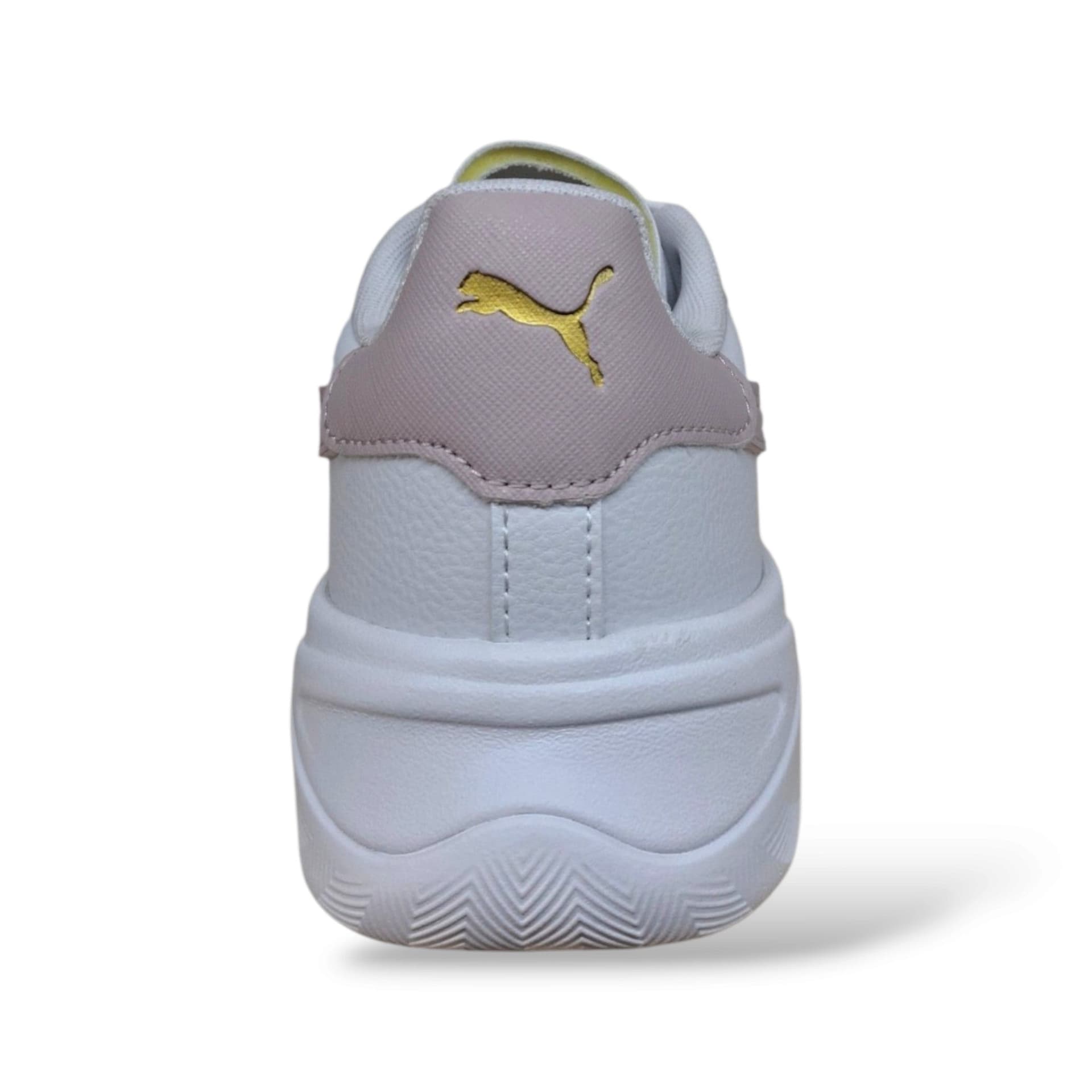 Puma Court Bae 408625 Sneakers Bambine Ragazze Bianco Rosa | Pelle Bassa Tennis Classico Dolce Romantica Femminile Laccio Elastico Velcro Versatile Contemporanea Scuola Back to School | Taglie 28-39 | Scarpetteria Gica - 8