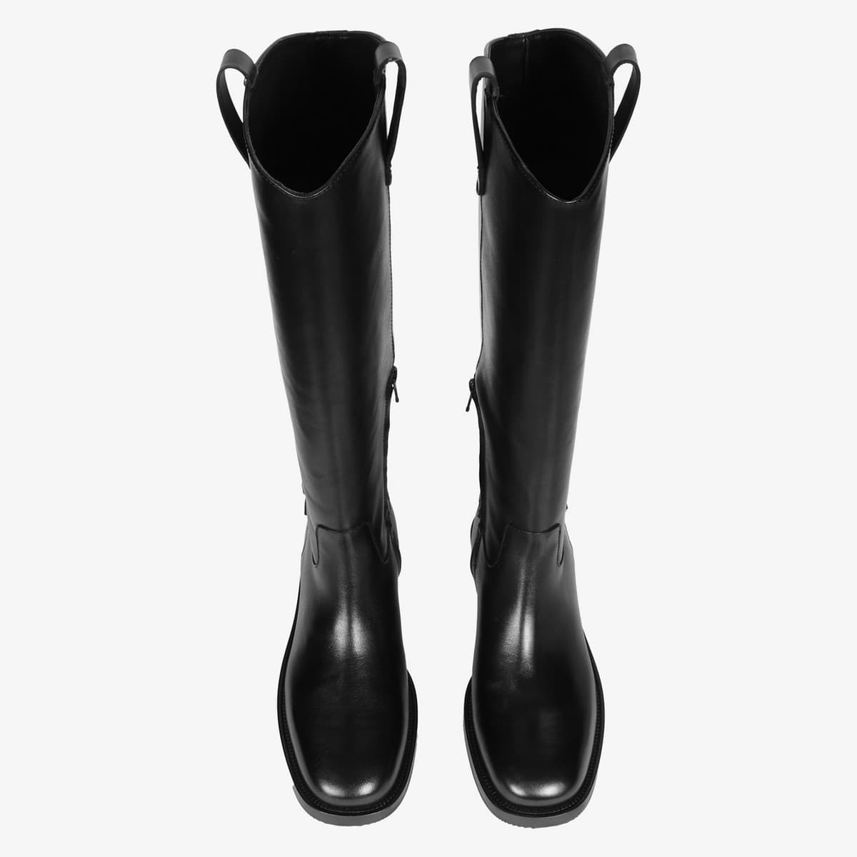 Emanuelle Vee stivali donna Royal Crust in pelle black - 3