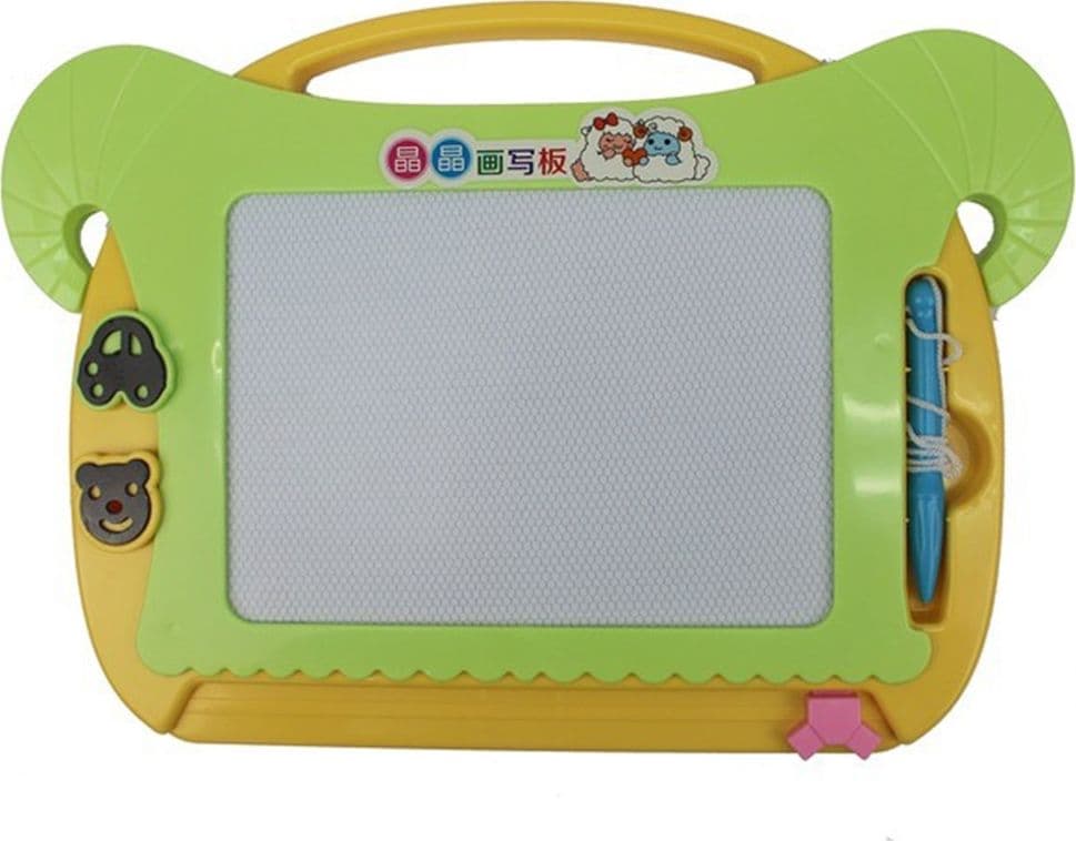 LAVAGNA MAGICA MAGNETICA DA DISEGNO CANCELLABILE PER BAMBINI COLORATA CON PENNA GIOCO 31605 - 3