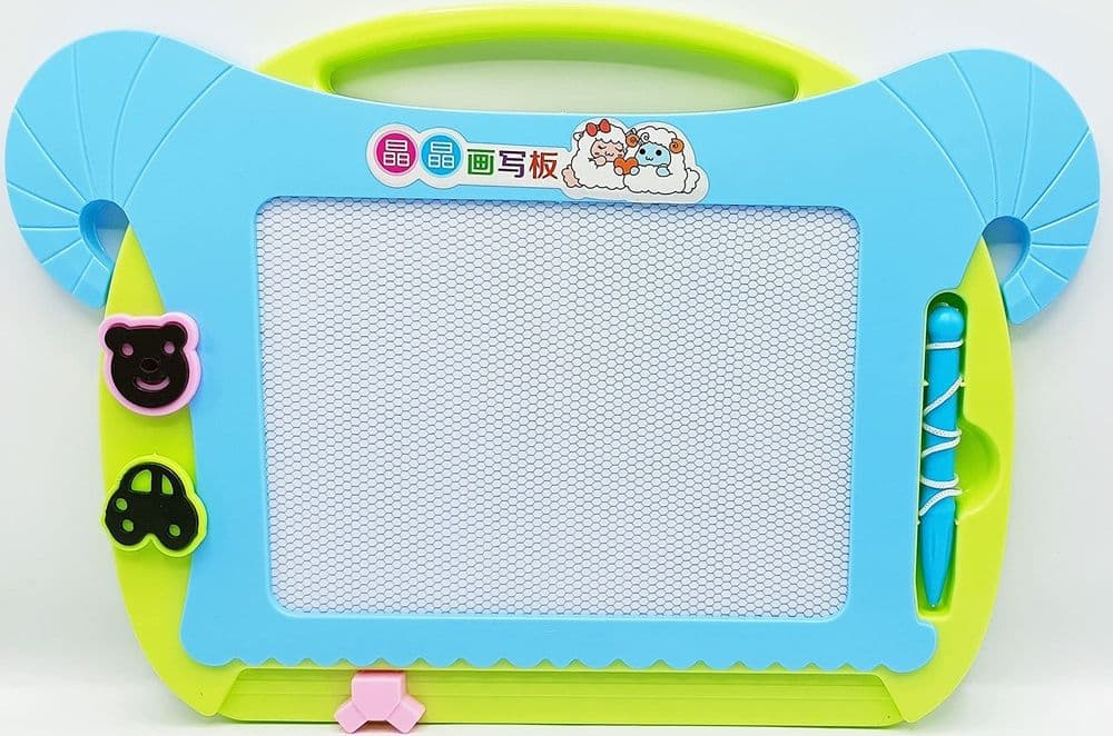 LAVAGNA MAGICA MAGNETICA DA DISEGNO CANCELLABILE PER BAMBINI COLORATA CON PENNA GIOCO 31605 - 5