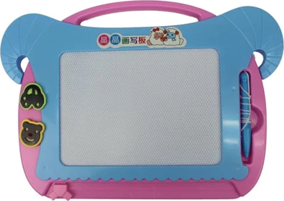 LAVAGNA MAGICA MAGNETICA DA DISEGNO CANCELLABILE PER BAMBINI COLORATA CON PENNA GIOCO 31605 - 6