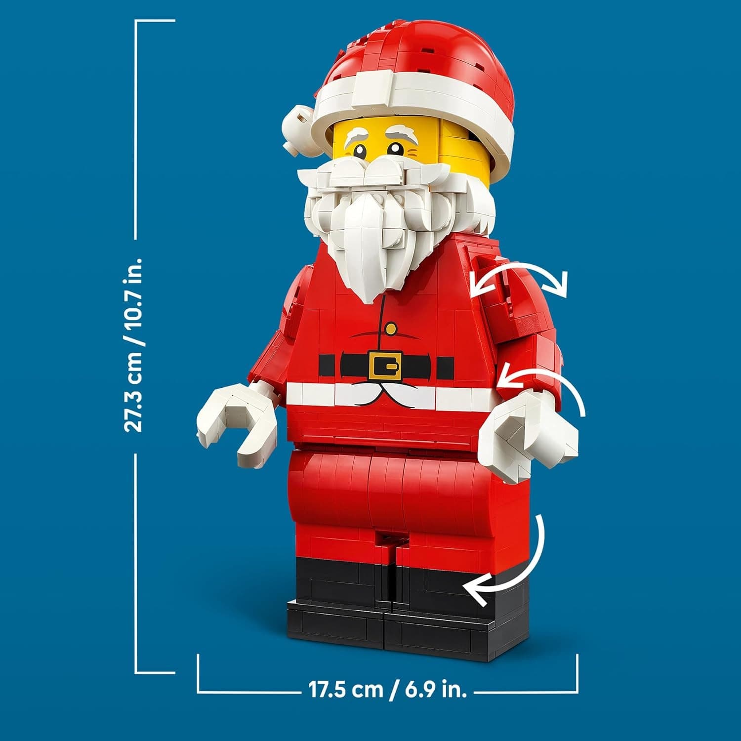 Lego Natale - Grande minifigure di Babbo Natale 40820 - 2