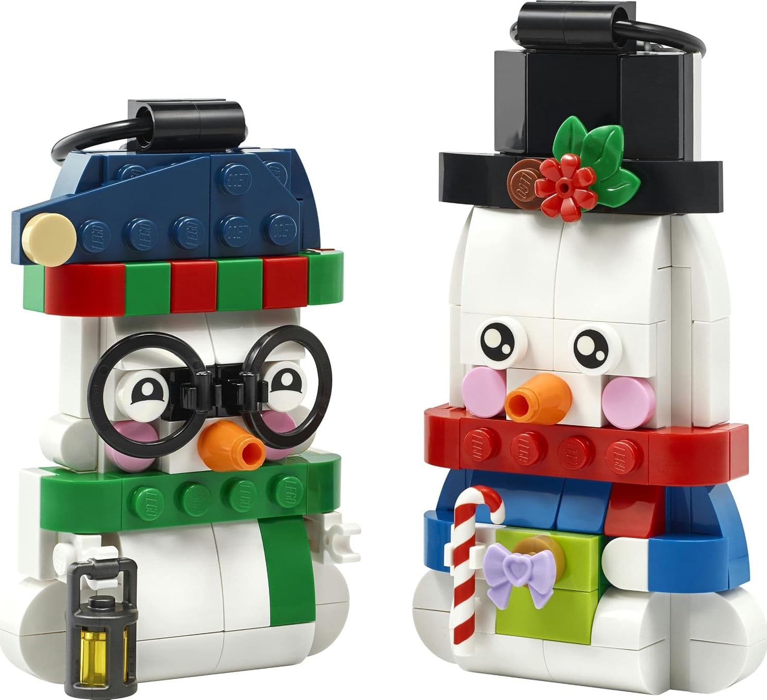 Lego - Pupazzi di neve ornamentali 40812 - 5