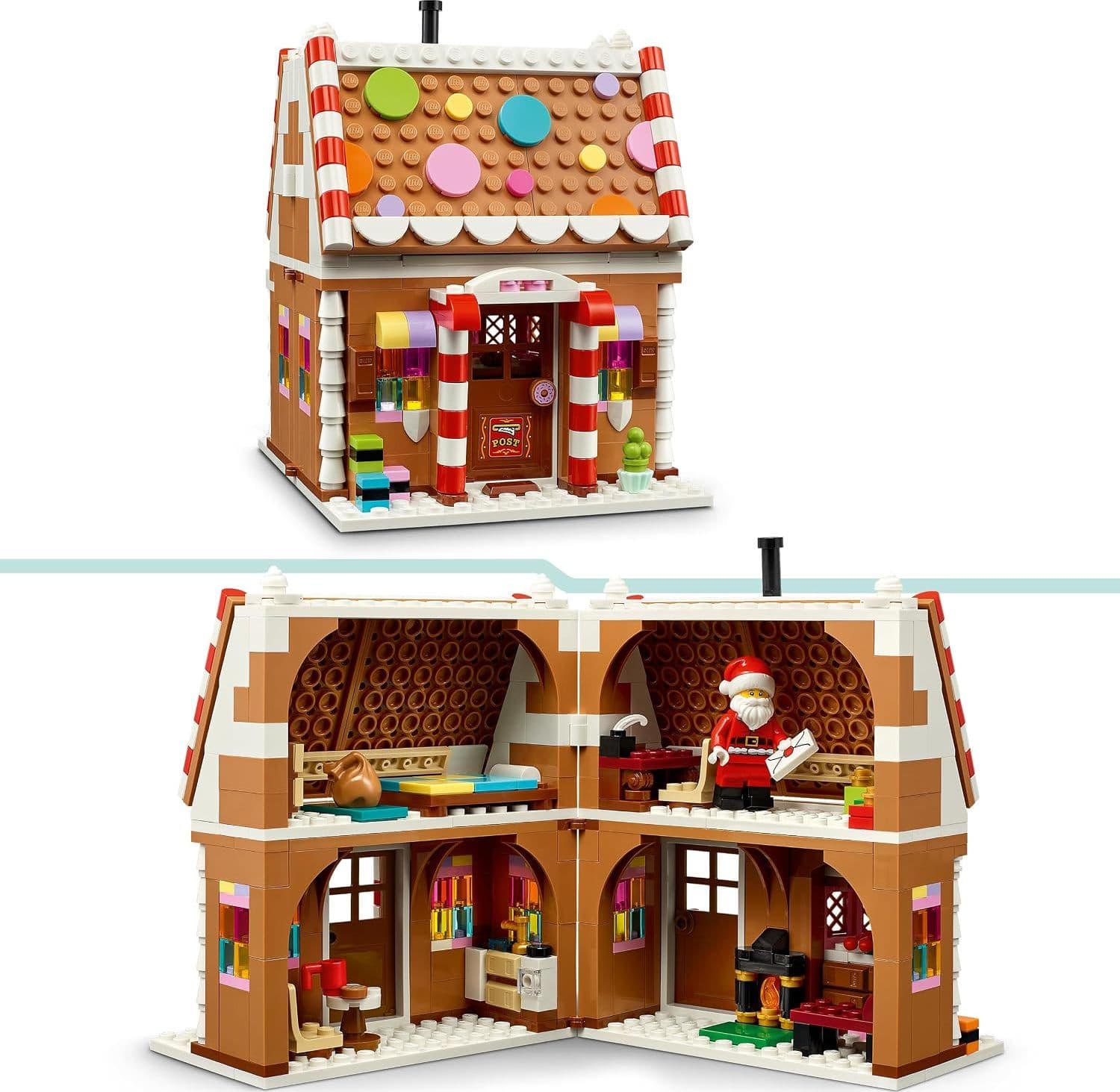 Lego Natale - Casa di pan di zenzero 40809 - 3