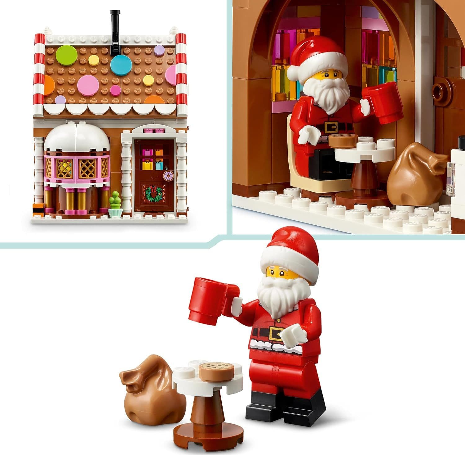Lego Natale - Casa di pan di zenzero 40809 - 4