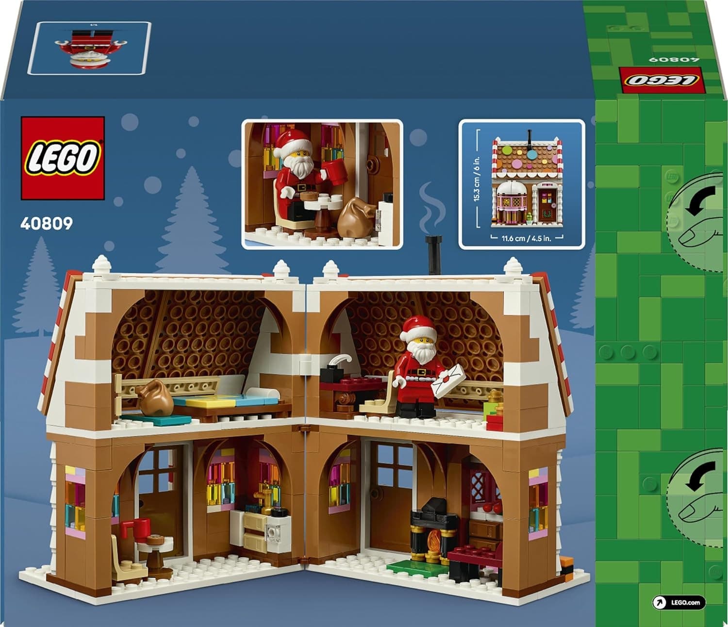 Lego Natale - Casa di pan di zenzero 40809 - 6