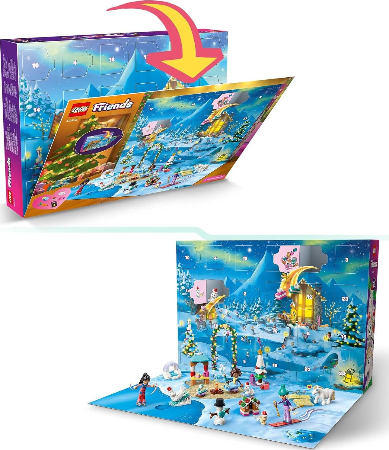 Lego Friends Natale - Calendario dell’Avvento 42698 - 2