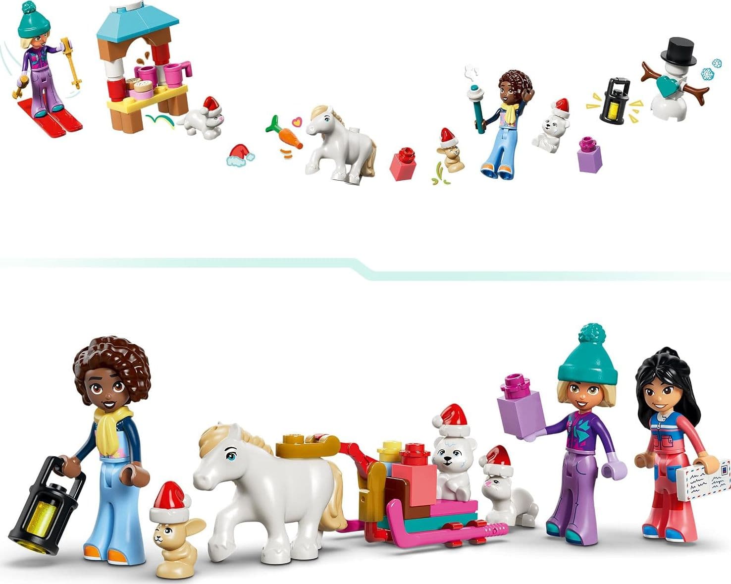 Lego Friends Natale - Calendario dell’Avvento 42698 - 3
