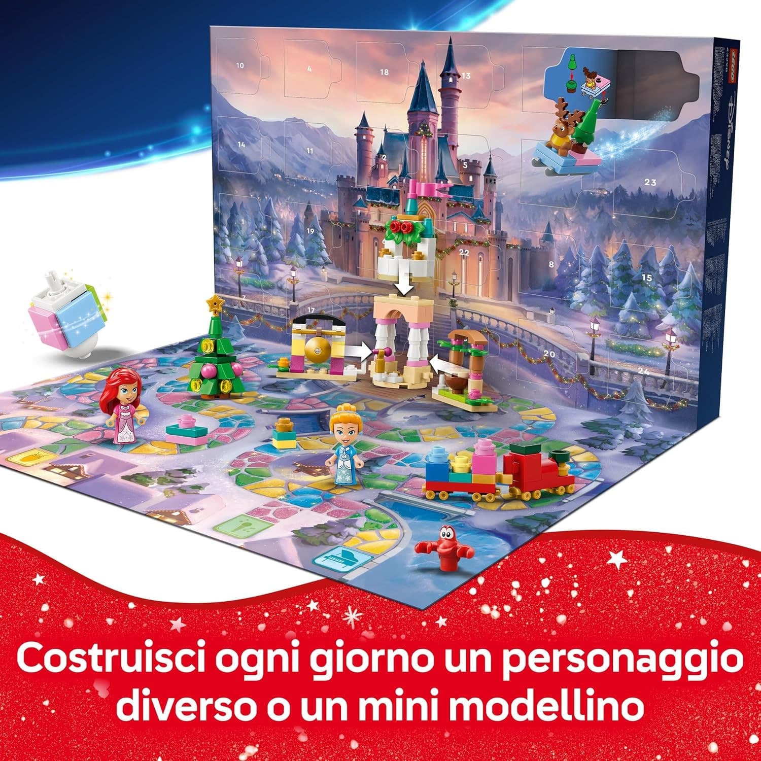 Lego Disney Princess Natale - Calendario dell’Avvento 43298 - 4