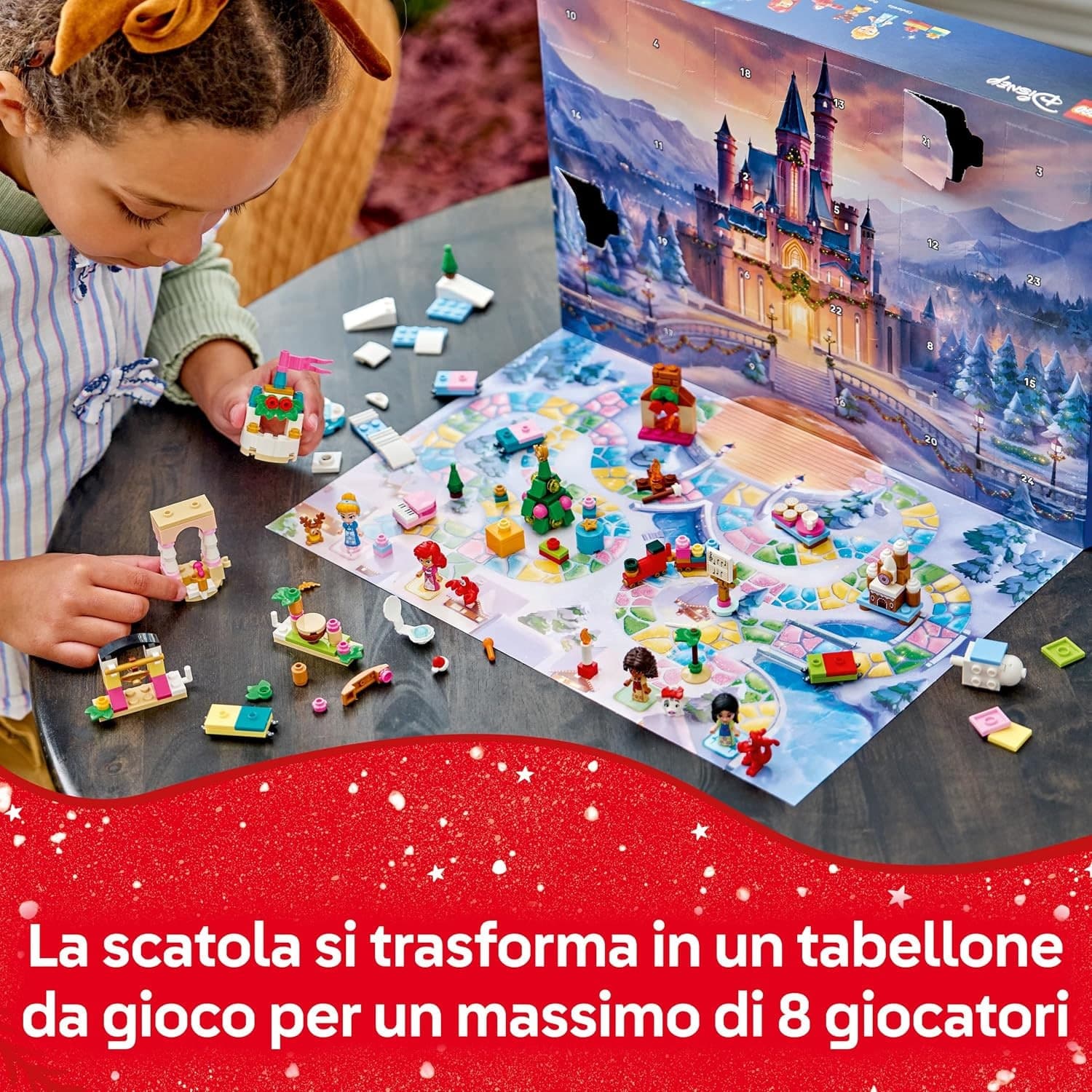 Lego Disney Princess Natale - Calendario dell’Avvento 43298 - 7
