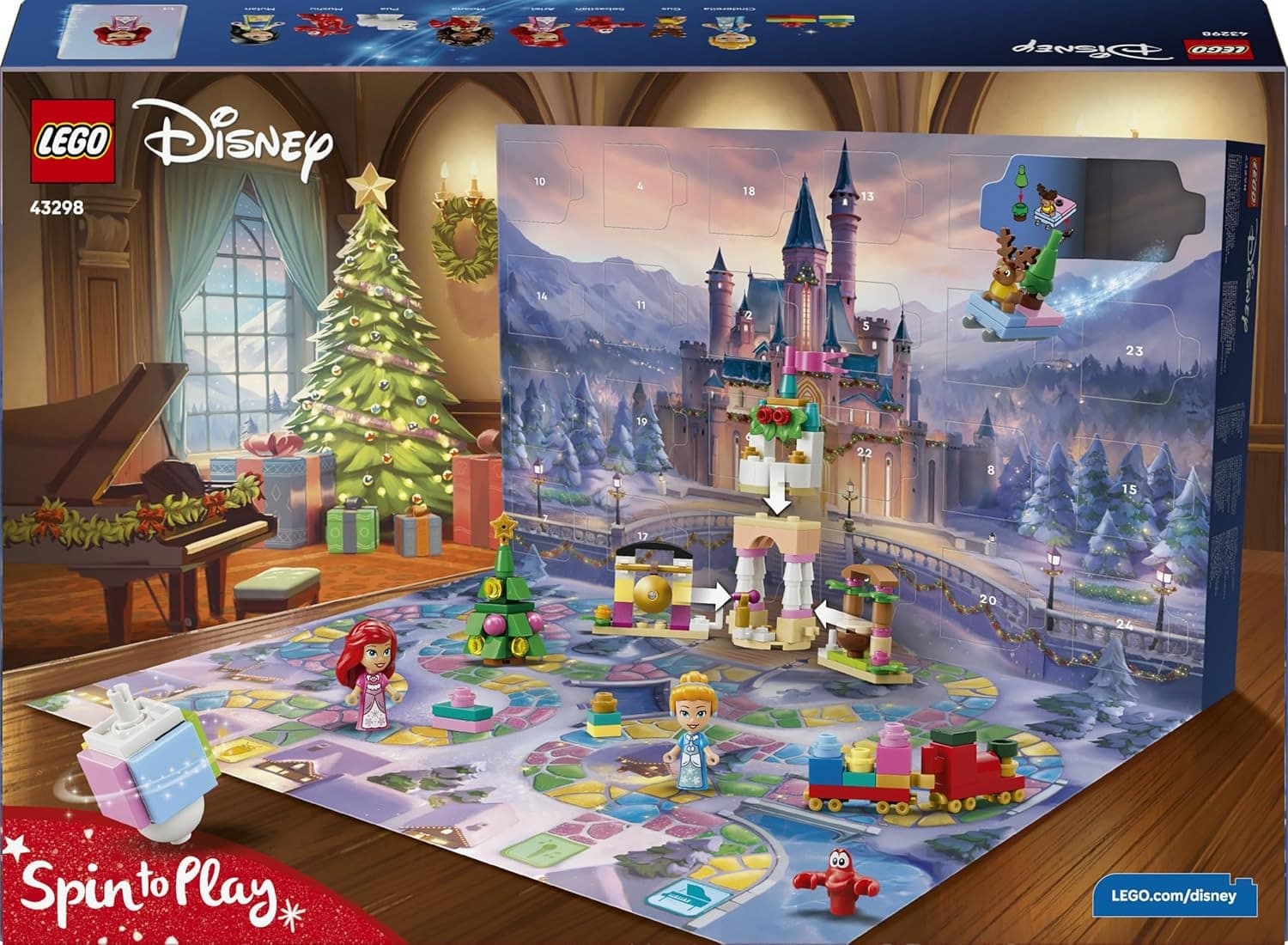 Lego Disney Princess Natale - Calendario dell’Avvento 43298 - 8