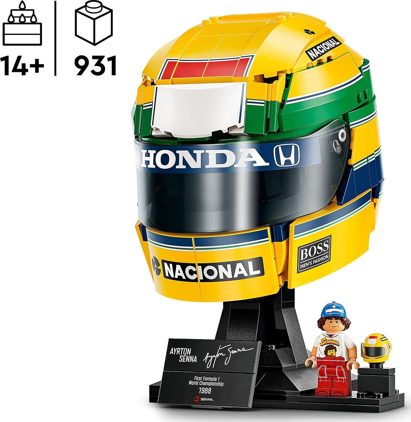Lego Editions - Casco Ayrton Senna 43024 - 2
