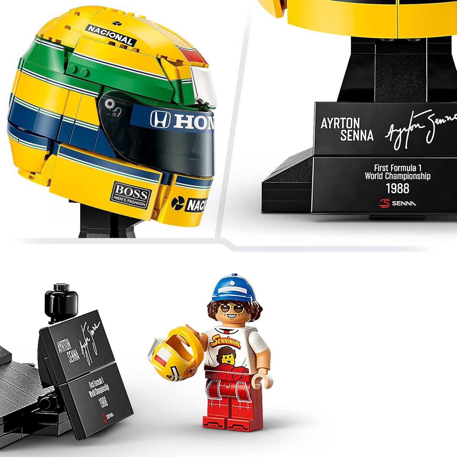 Lego Editions - Casco Ayrton Senna 43024 - 4