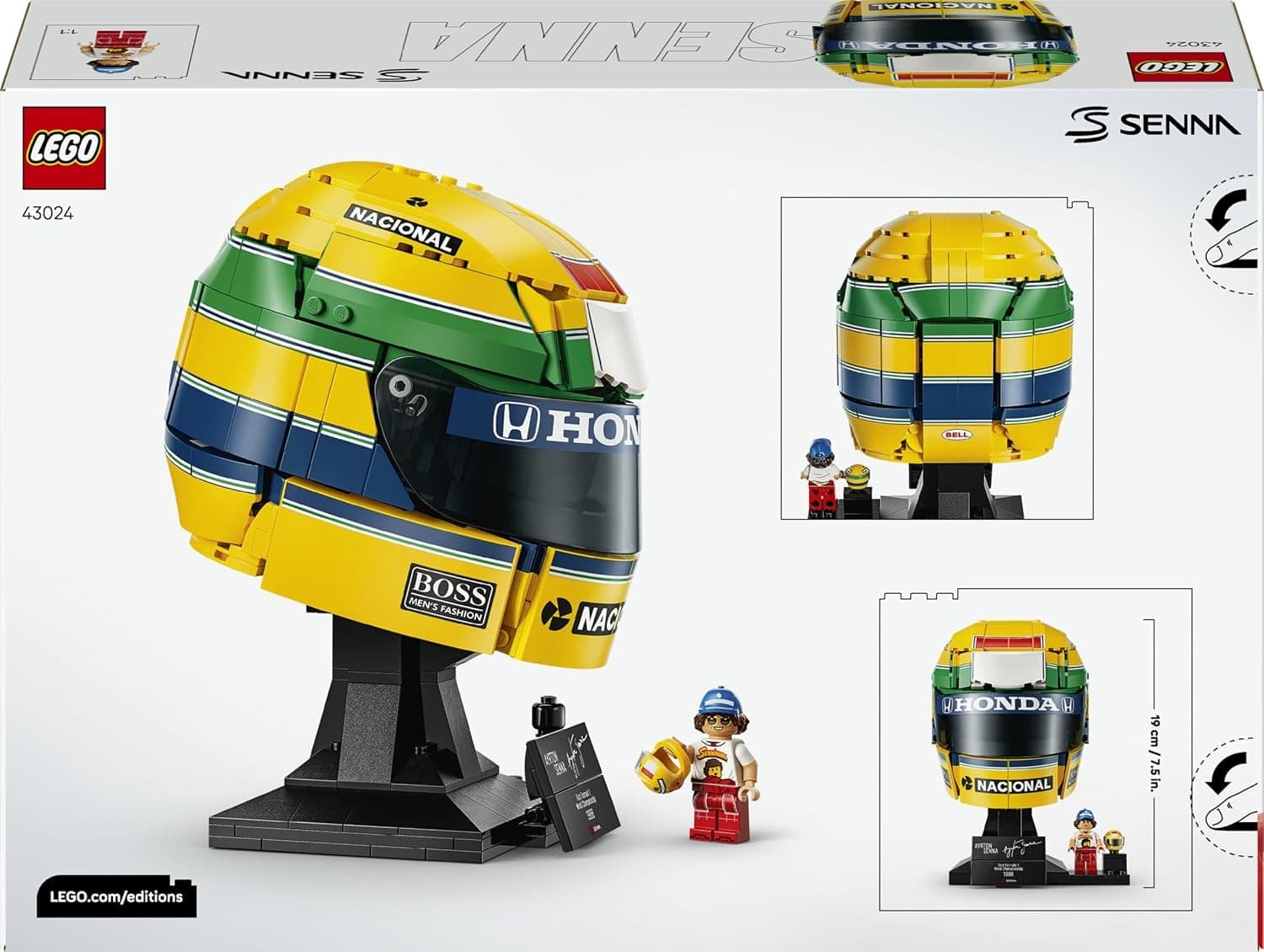 Lego Editions - Casco Ayrton Senna 43024 - 6