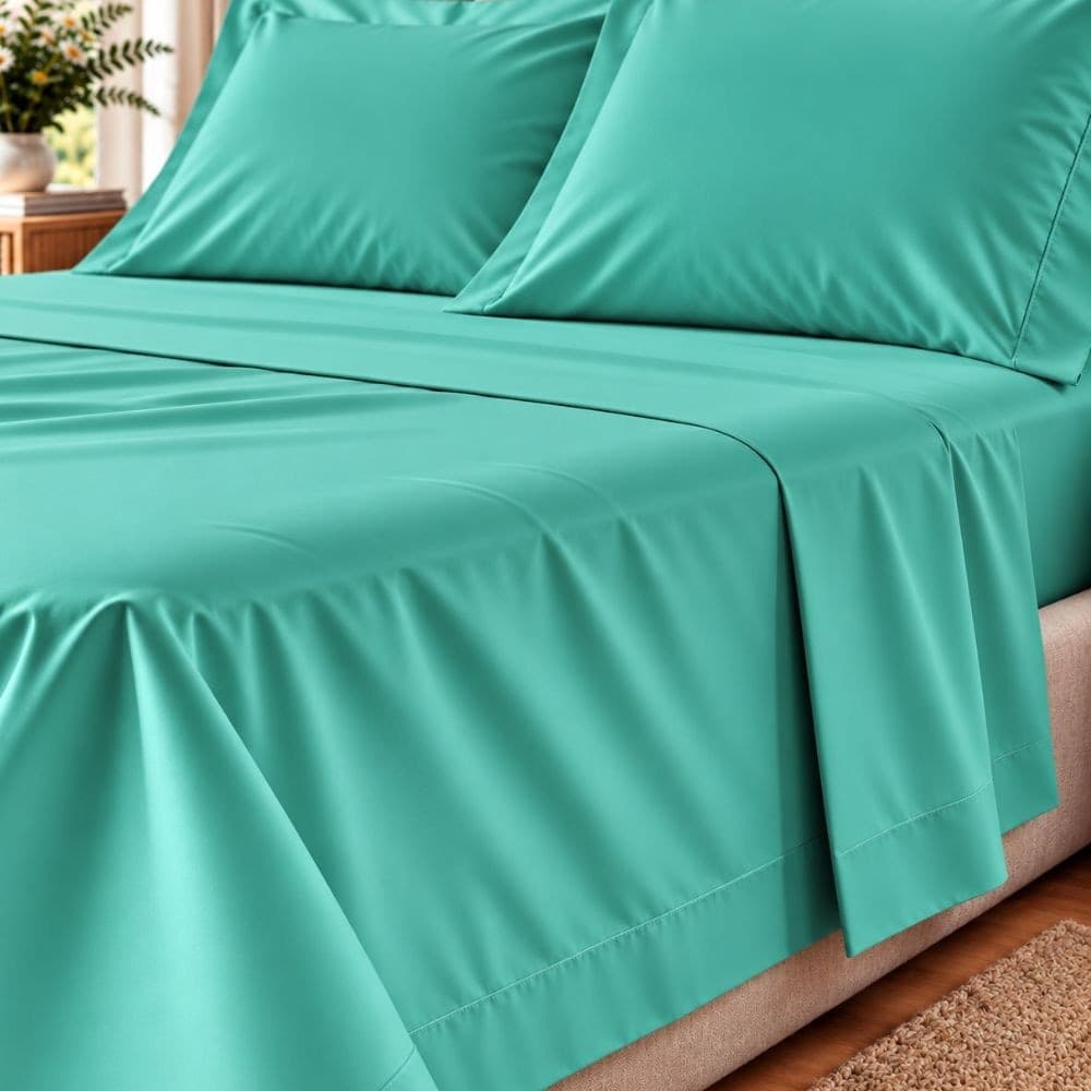 Lenzuola Una Piazza e Mezza Cotone Botticelli Home Solid Color - 17