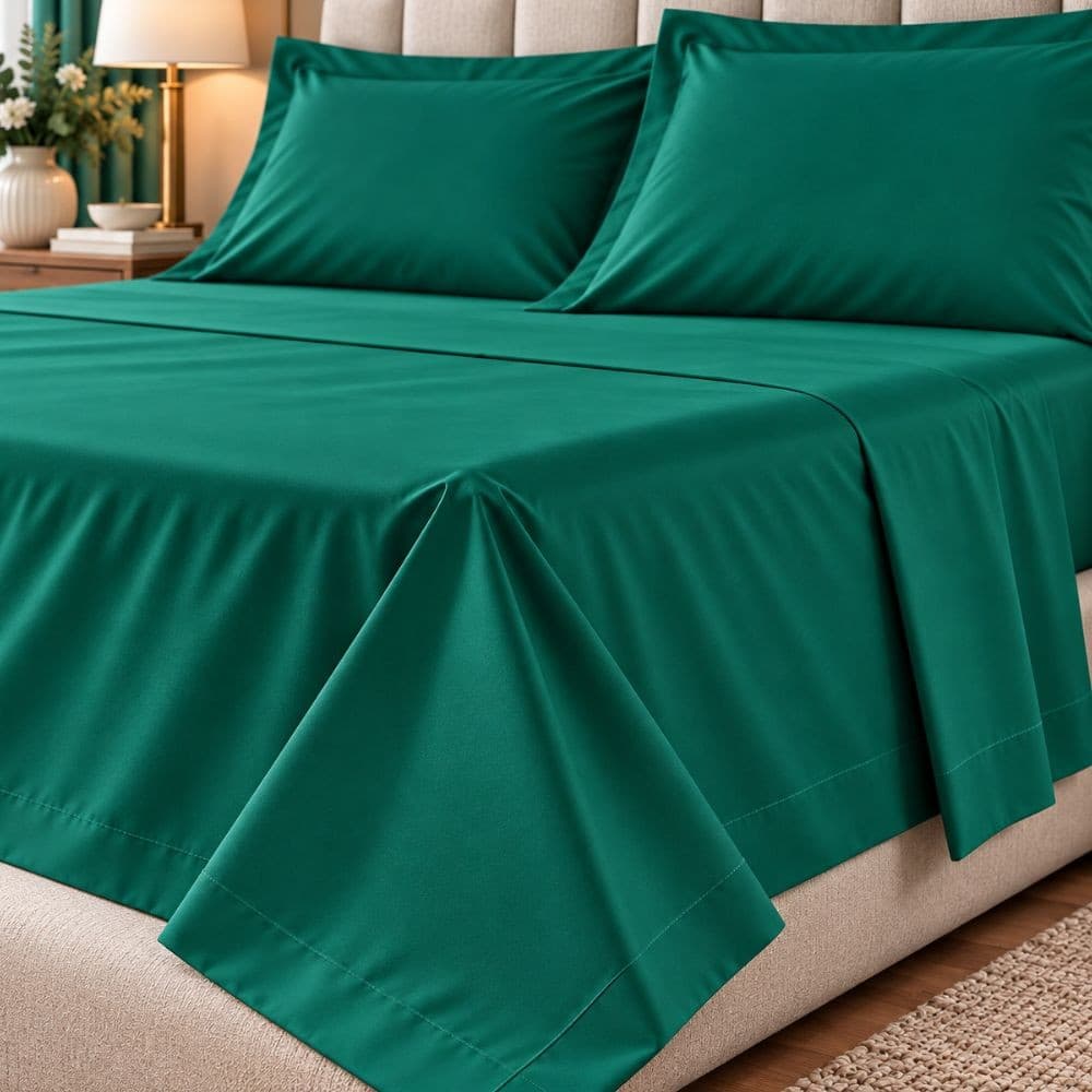 Lenzuola Una Piazza e Mezza Cotone Botticelli Home Solid Color - 20