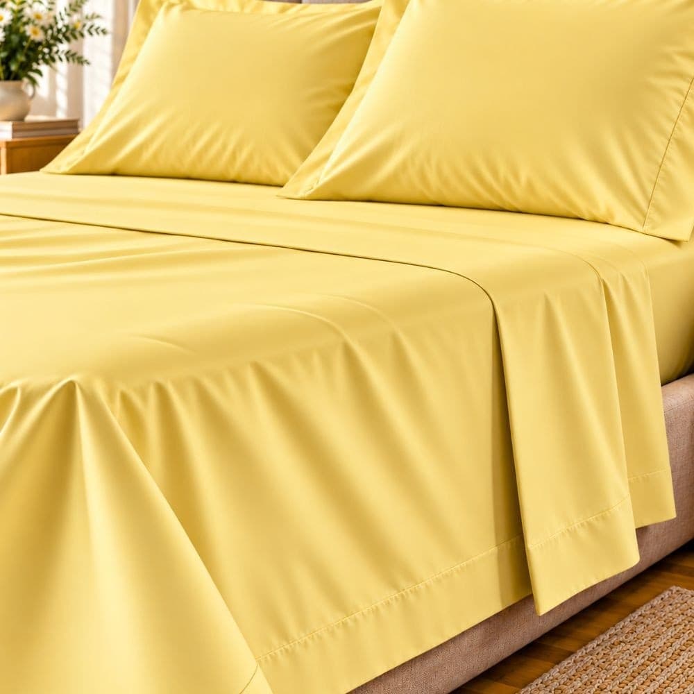 Lenzuola Una Piazza e Mezza Cotone Botticelli Home Solid Color - 26