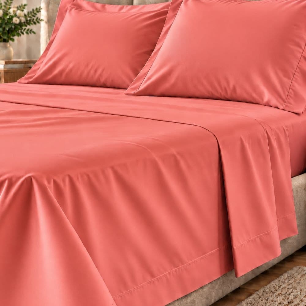 Lenzuola Una Piazza e Mezza Cotone Botticelli Home Solid Color - 32