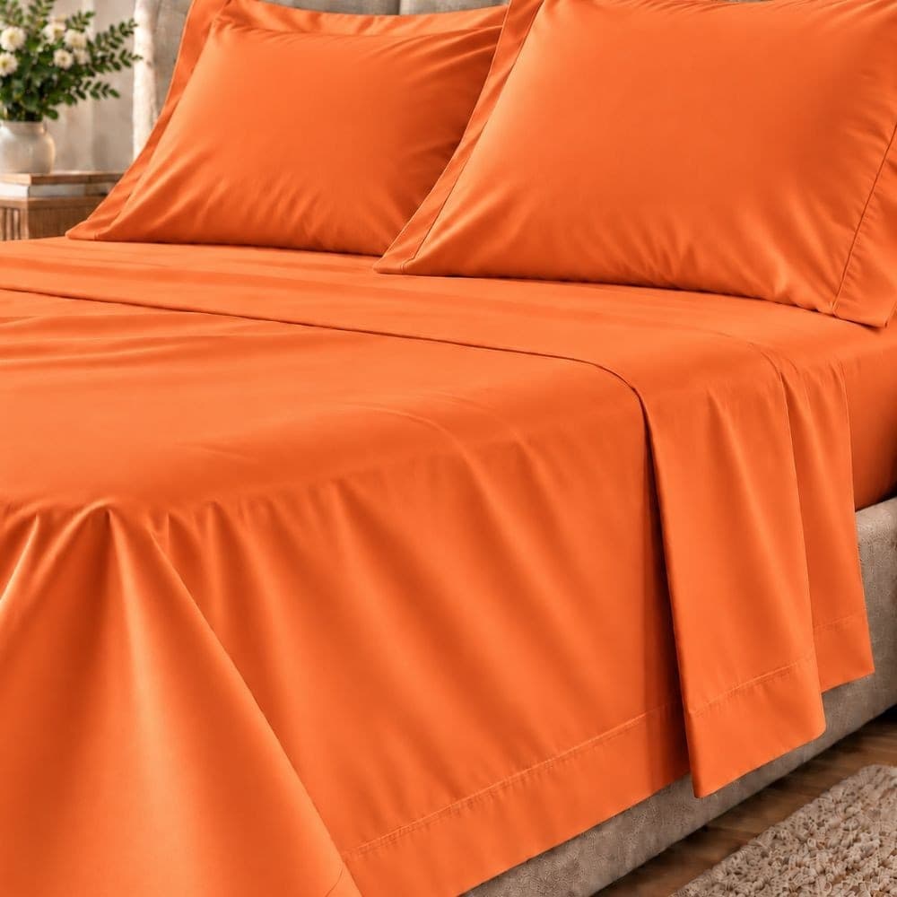 Lenzuola Una Piazza e Mezza Cotone Botticelli Home Solid Color - 35