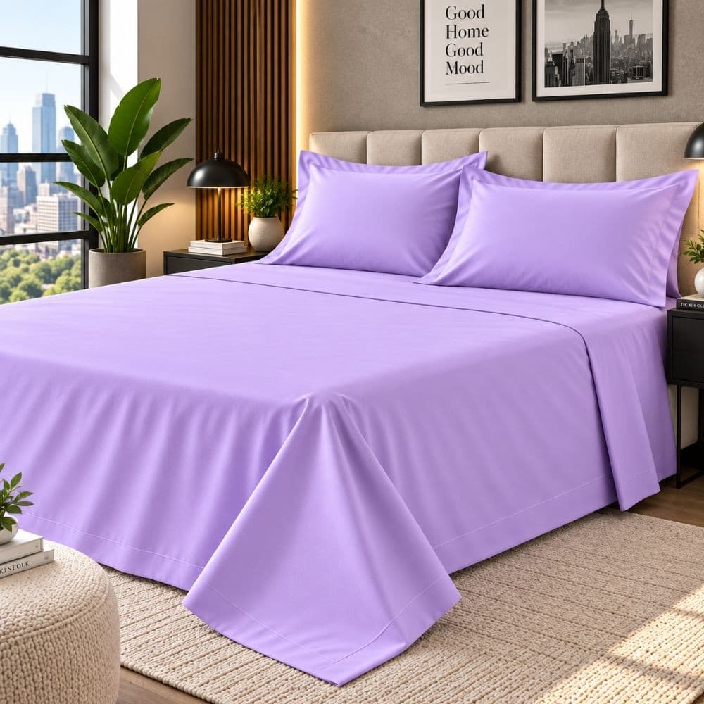 Lenzuola Una Piazza e Mezza Cotone Botticelli Home Solid Color - 46