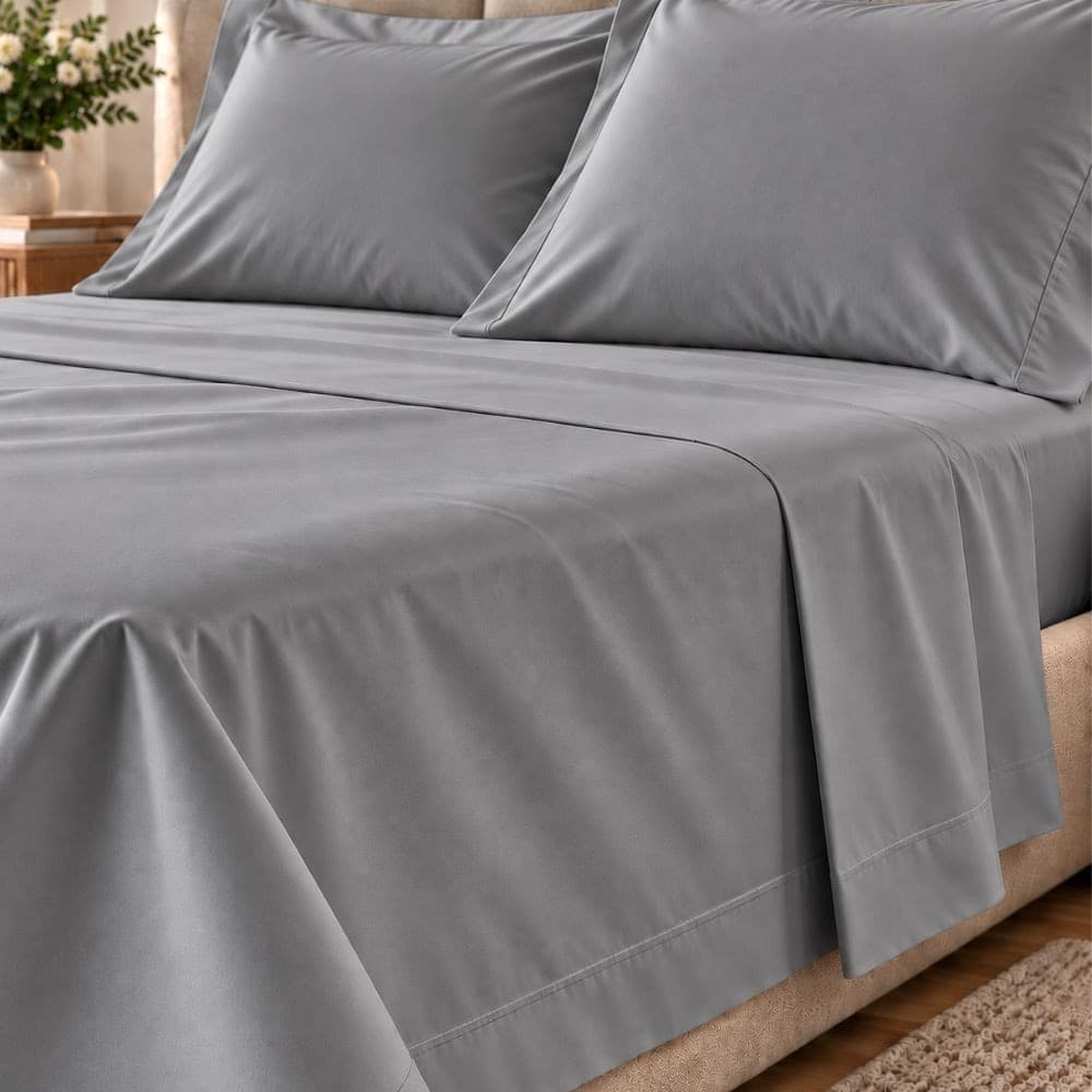 Lenzuola Una Piazza e Mezza Cotone Botticelli Home Solid Color - 65