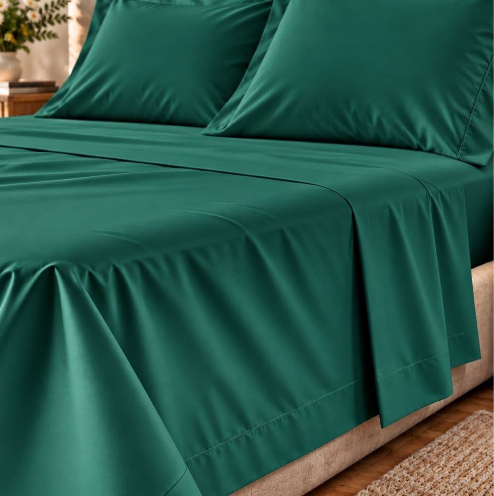 Lenzuola Una Piazza e Mezza Cotone Botticelli Home Solid Color - 8