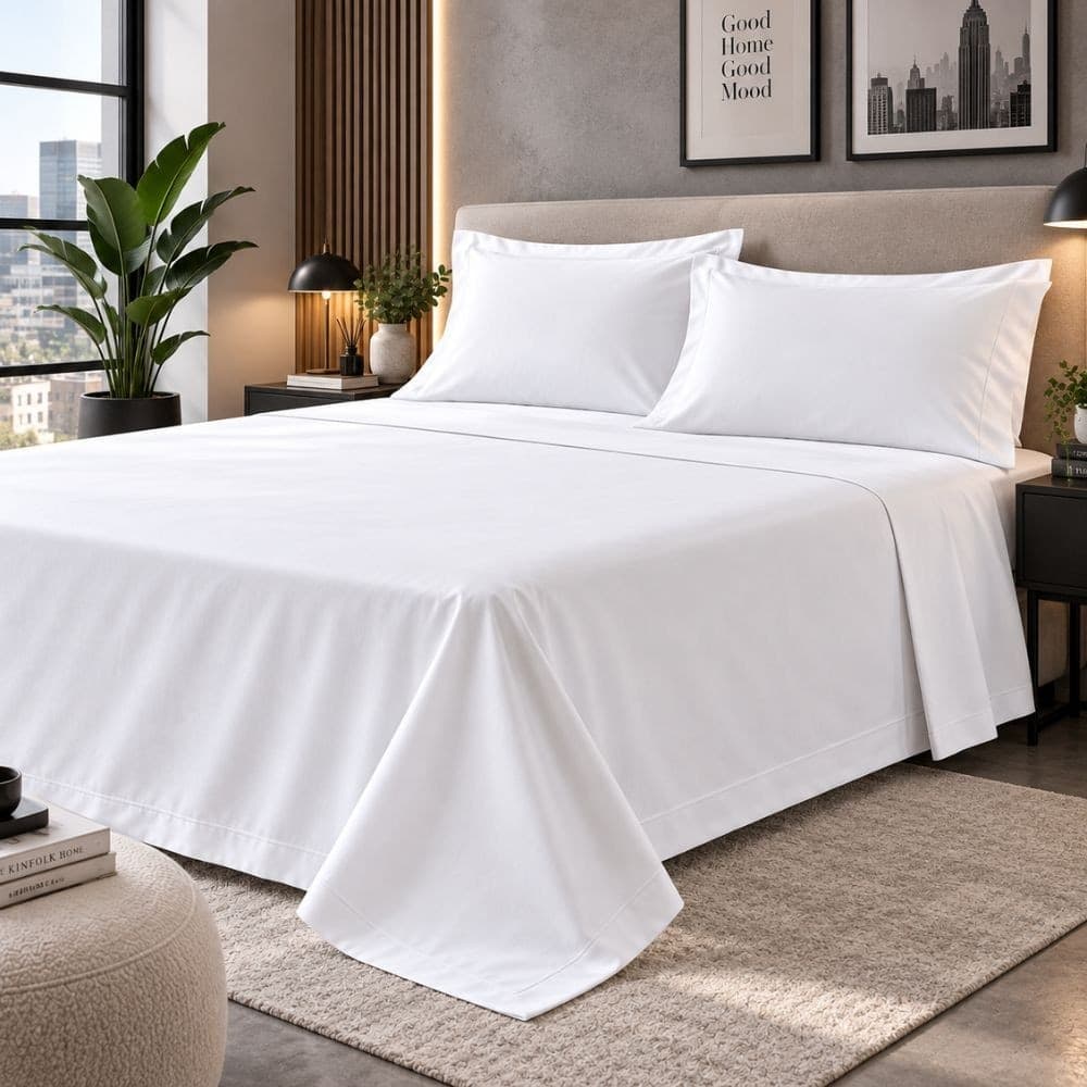 Lenzuola Una Piazza e Mezza Cotone Botticelli Home Solid Color - 79