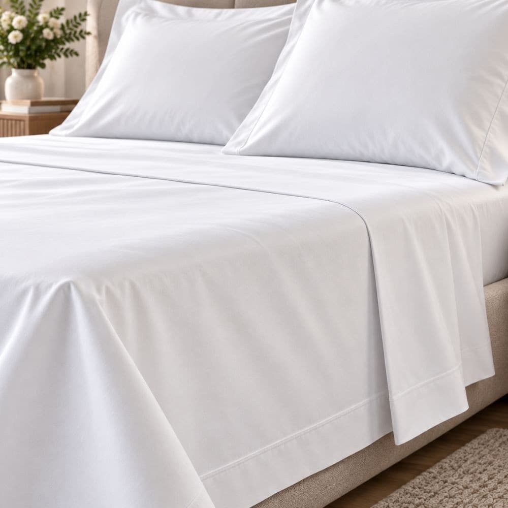 Lenzuola Una Piazza e Mezza Cotone Botticelli Home Solid Color - 80