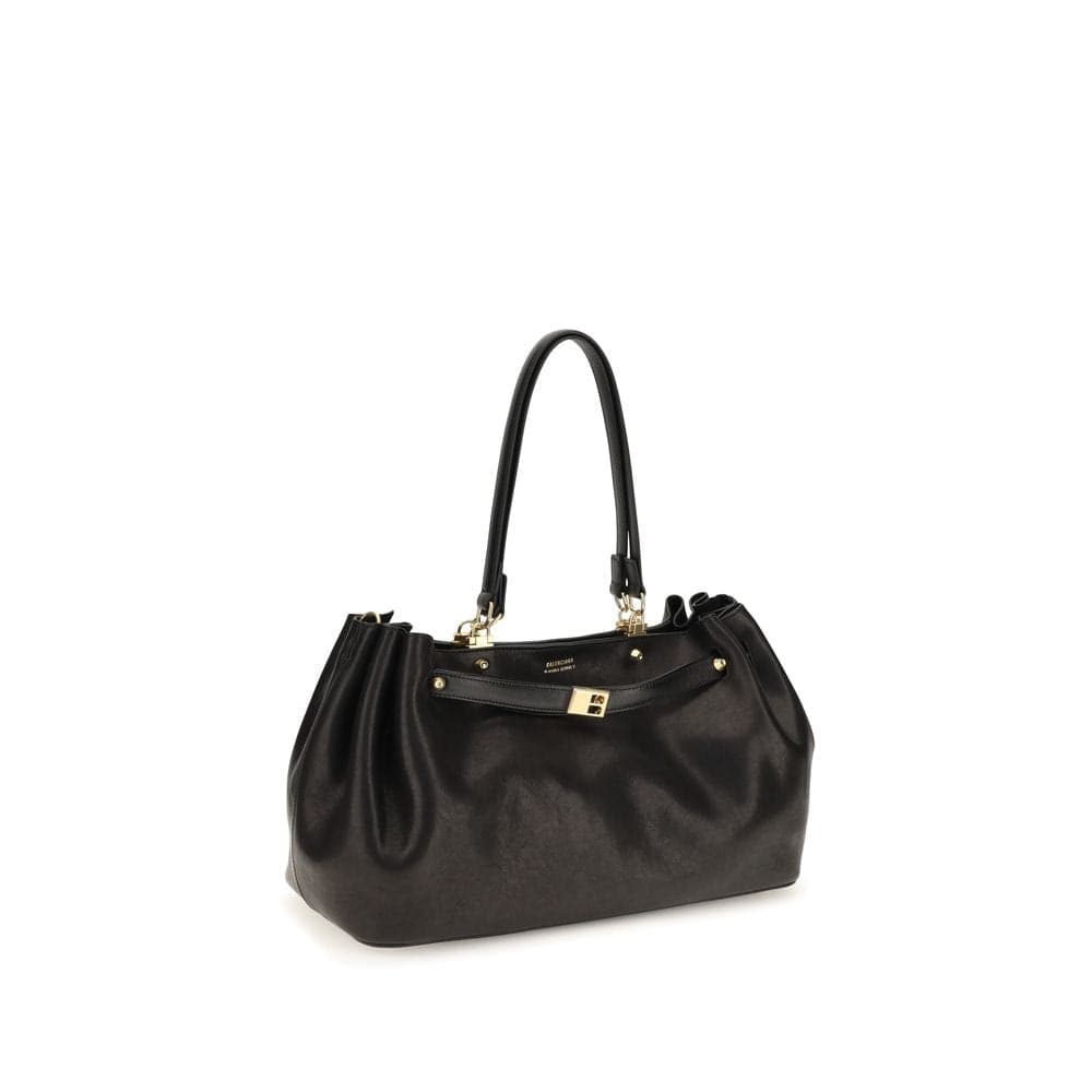 Balenciaga Black Calf Leather Bos Taurus Shoulder Bag - 2