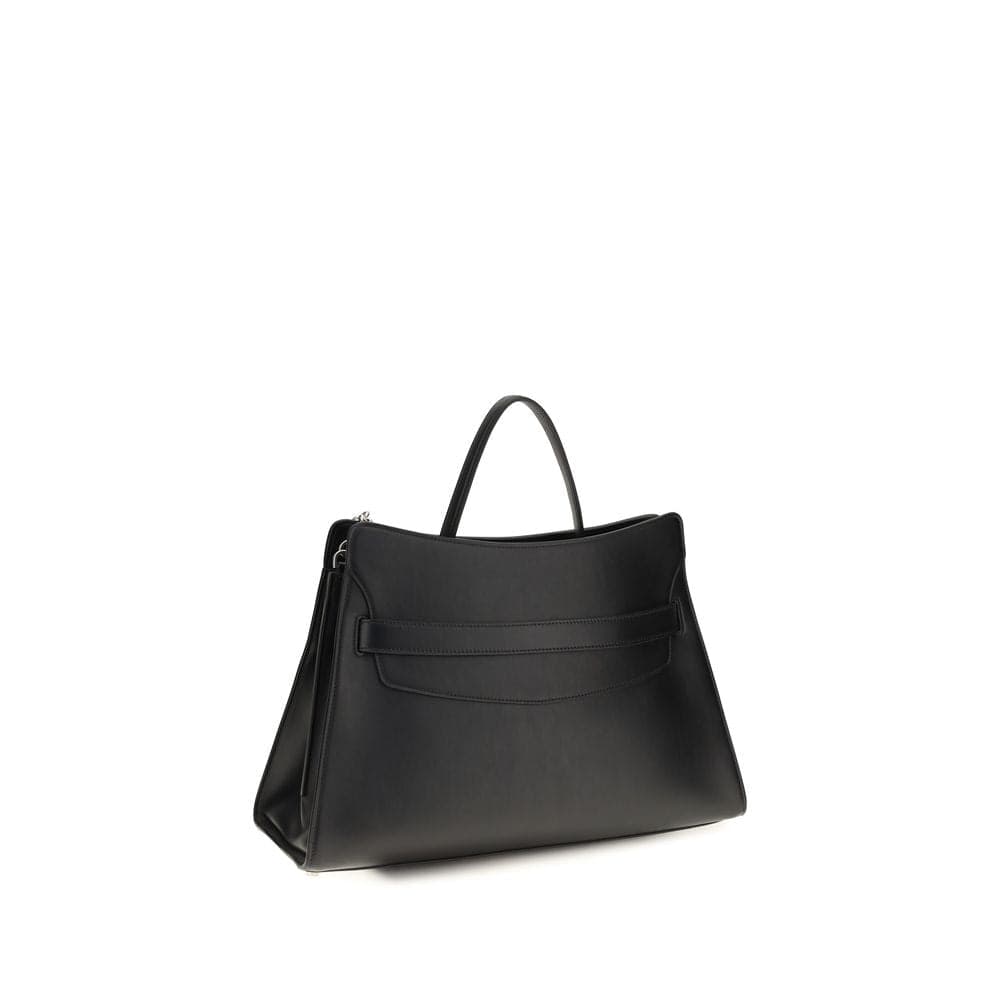 Alexander McQueen Black Calf Leather Bos Taurus Shoulder Bag - 3