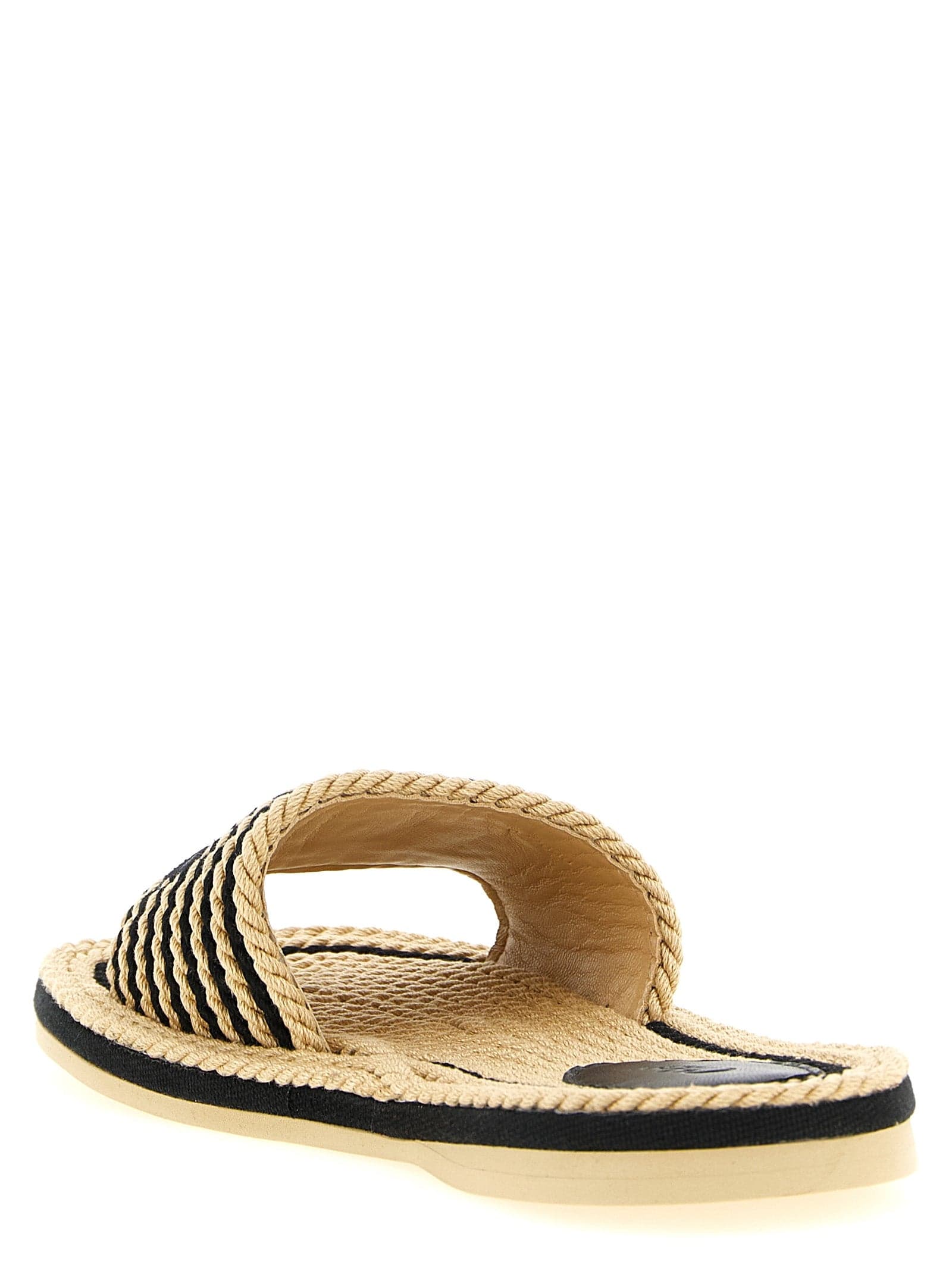 Chloé Multicolor Cotton Slides - 3