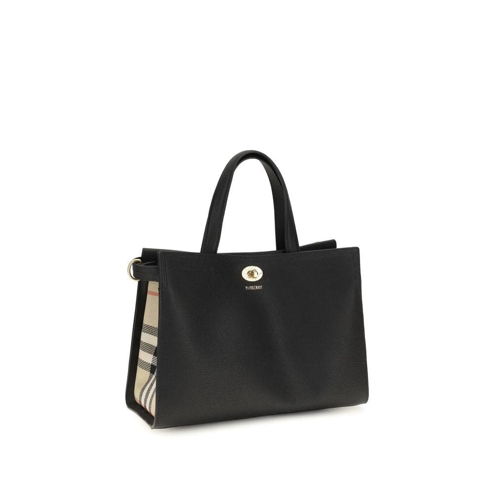 Burberry Black Cotton Handbag - 2