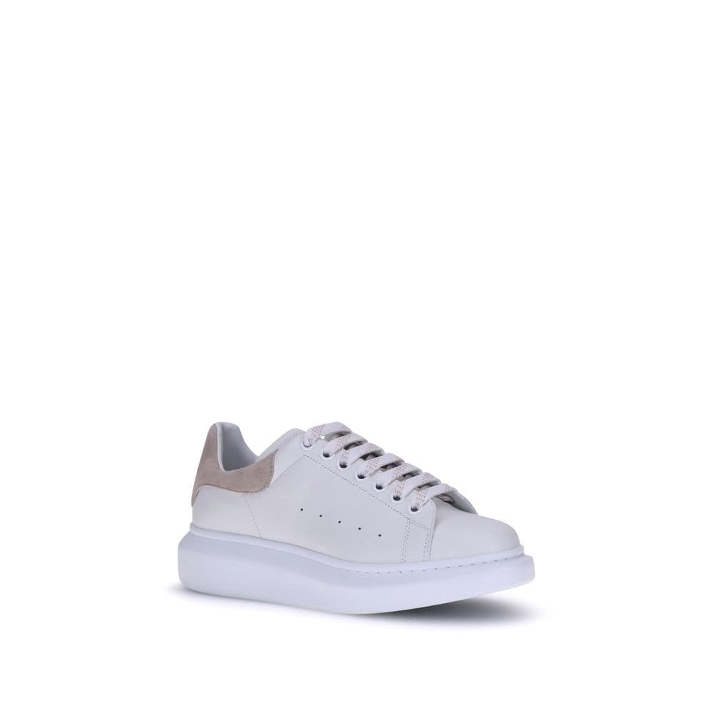 Alexander McQueen White Calf Leather Bos Taurus Platform Sneakers - 2