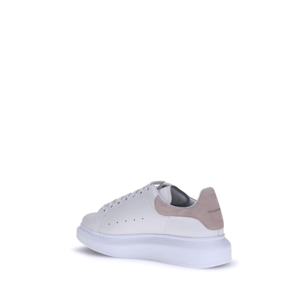 Alexander McQueen White Calf Leather Bos Taurus Platform Sneakers - 3