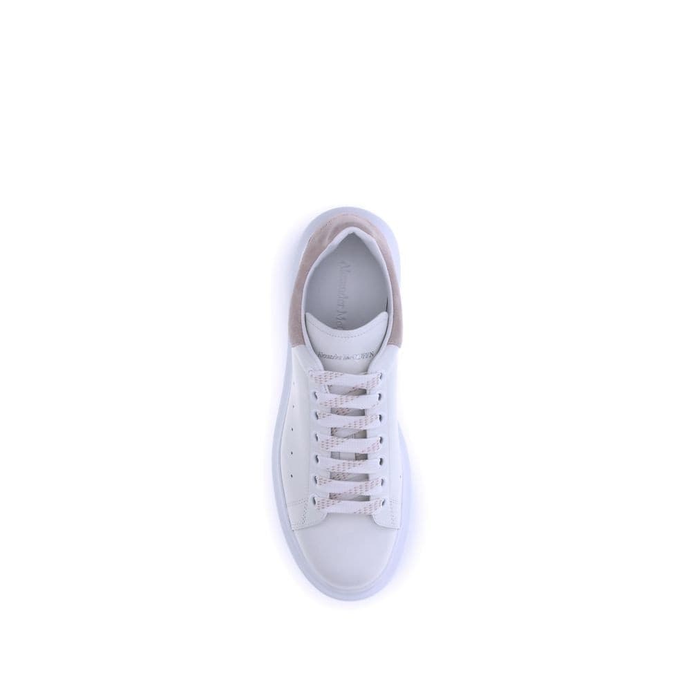 Alexander McQueen White Calf Leather Bos Taurus Platform Sneakers - 4