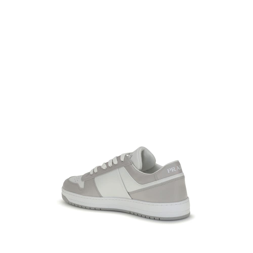 Prada Multicolor Calf Leather Bos Taurus Low Top Sneakers - 3