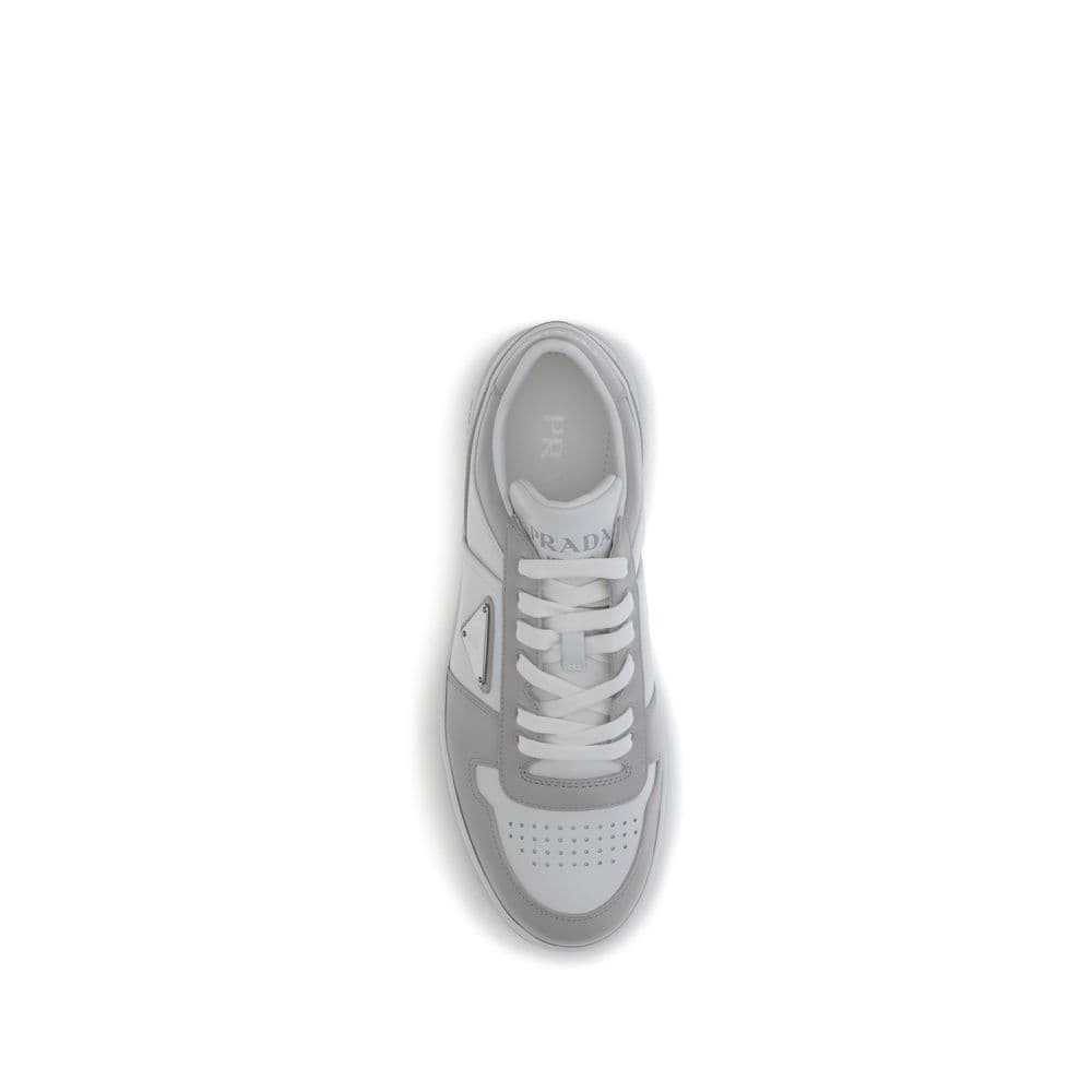 Prada Multicolor Calf Leather Bos Taurus Low Top Sneakers - 4
