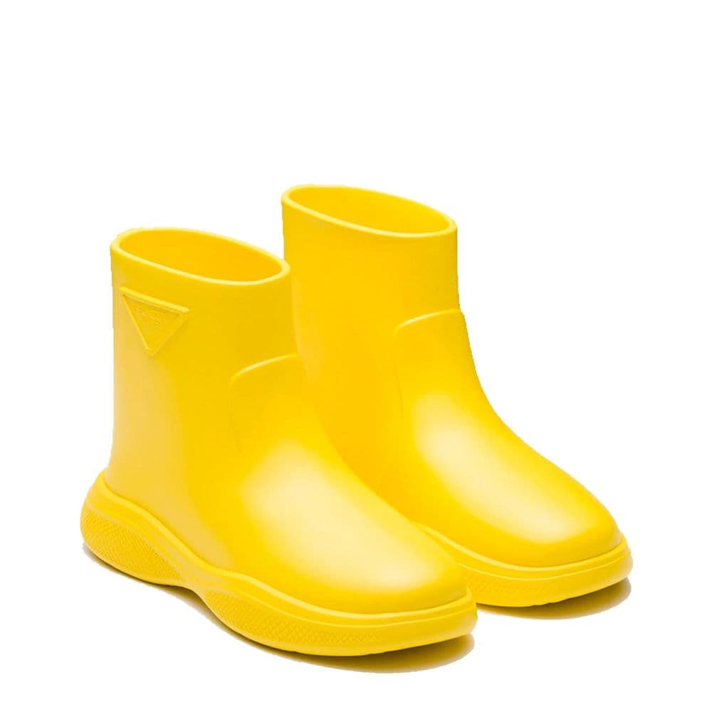 Prada Multicolor Rubber Rain Boots - 2