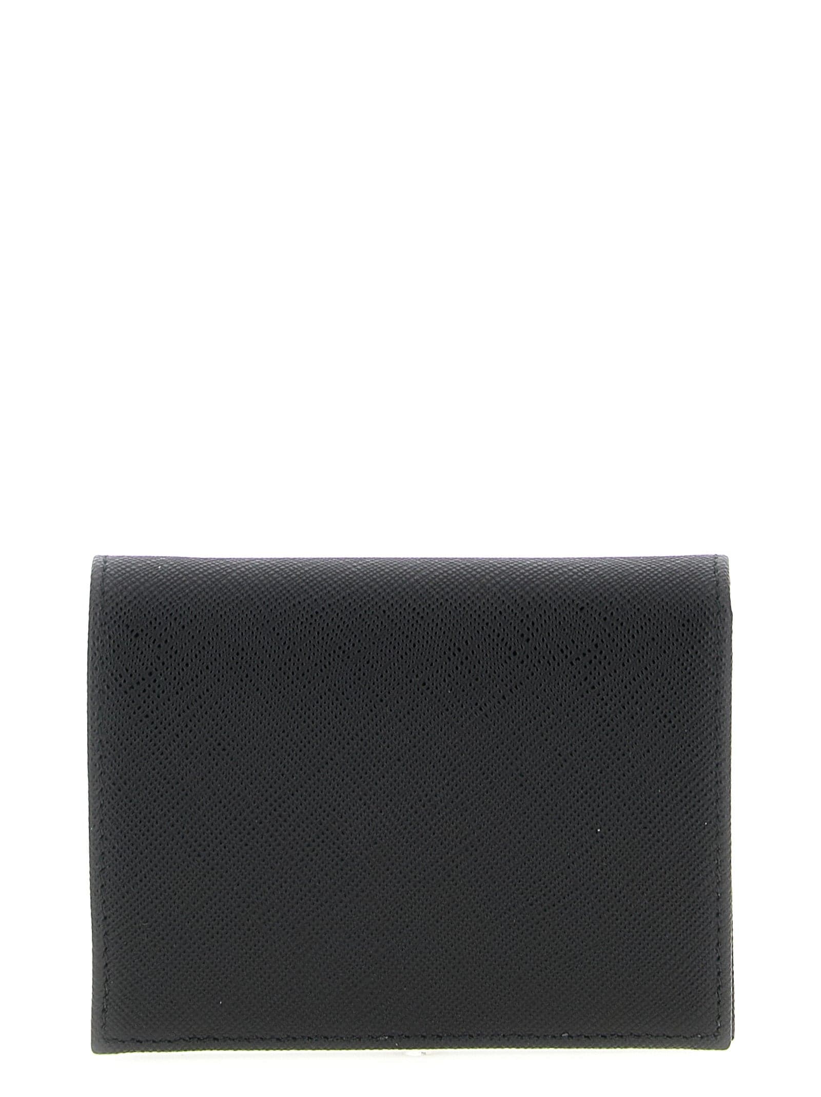 Prada Black Calfskin Cardholder - 2