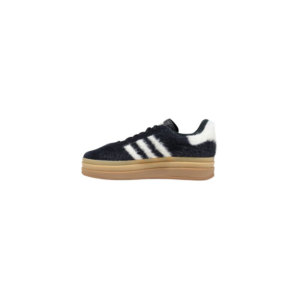 Adidas Originals Black Leather Platform Sneakers - 3