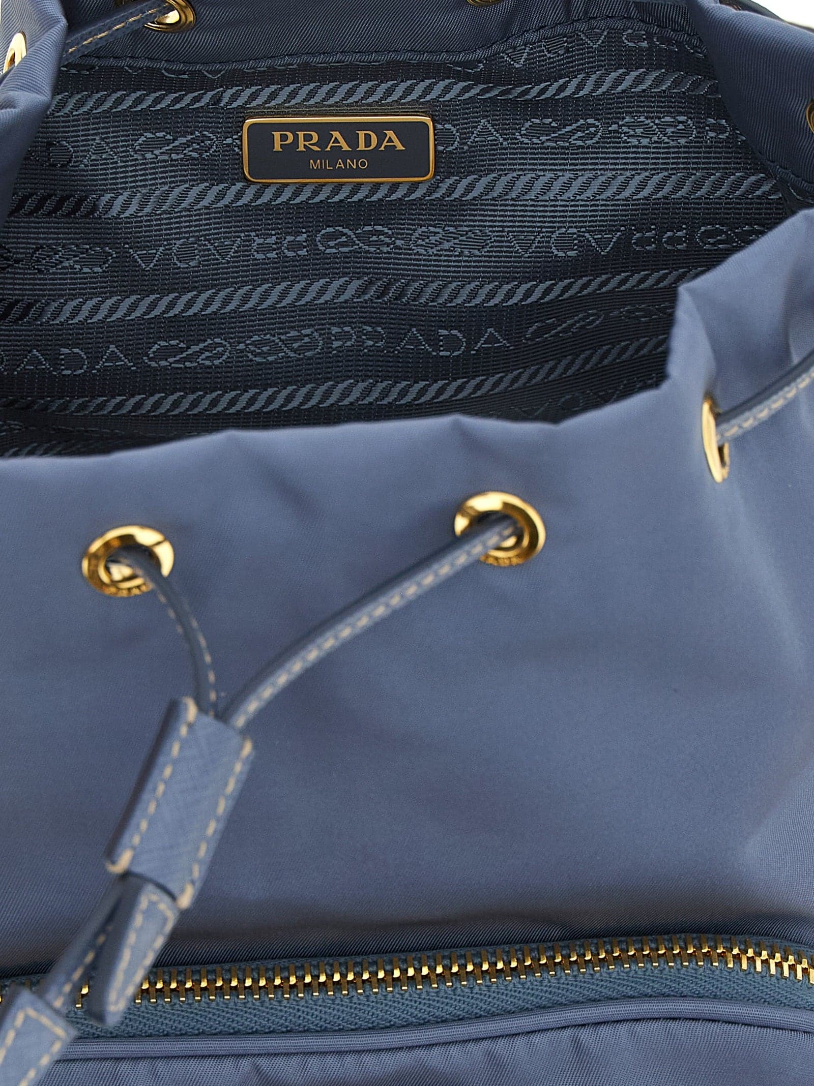 Prada Blue Recycled Polyamide Handbag - 4