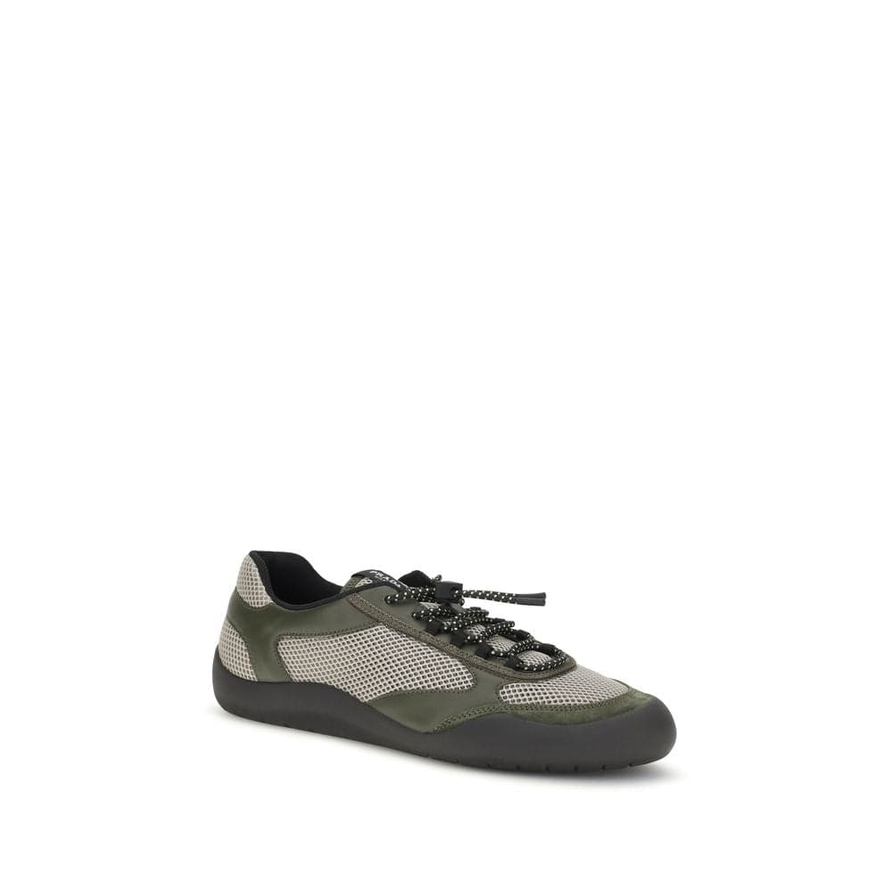 Prada Bicolor Polyester Athletic Sneakers - 2