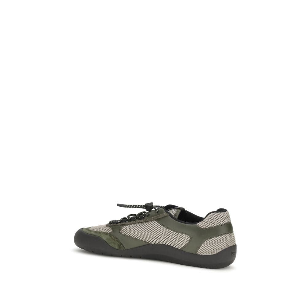 Prada Bicolor Polyester Athletic Sneakers - 3